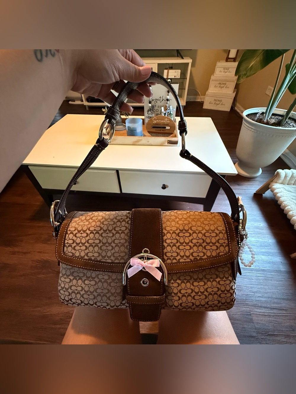 Vtg Coach Double Pocket Soho🤎